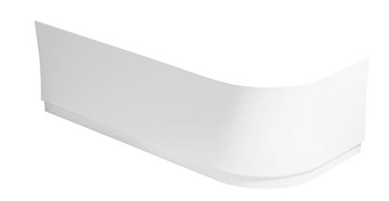 Polysan Astra links voorzetpaneel ABS- acryl wit