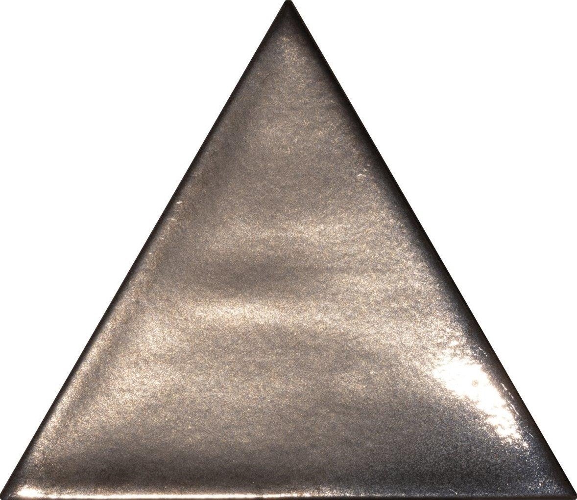 Quintessenza 3LATI driehoek tegel 13,2x11,4 Bronzo