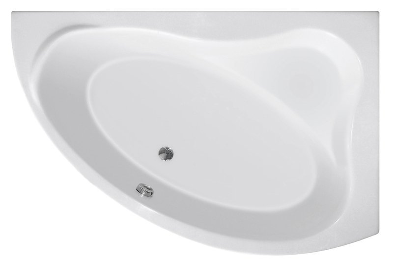 Orava bad wit zonder poten 150x90x38cm rechts