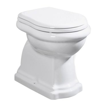 Kerasan Retro Toilet P-trap 38,5x41x72 cm wit