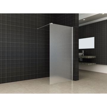 Wiesbaden Comfort inloopdouche 1200 x 2000 x 10 mm nano melkglas/chroom