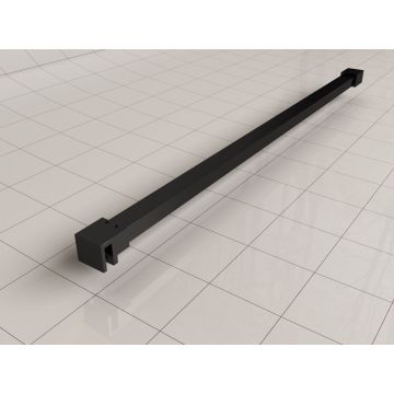 Wiesbaden Slim stabilisatiestang 120 cm mat zwart