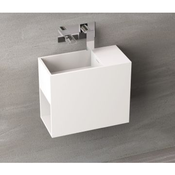Ideavit Solidwash fontein met opbergruimte 22x45 mat wit