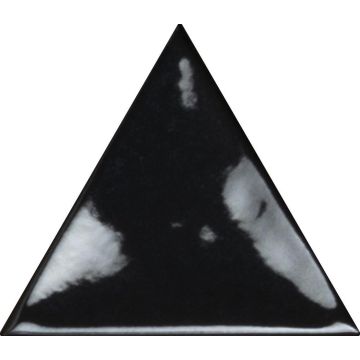 Quintessenza 3LATI driehoek tegel 13,2x11,4 Riflessi Acciaio