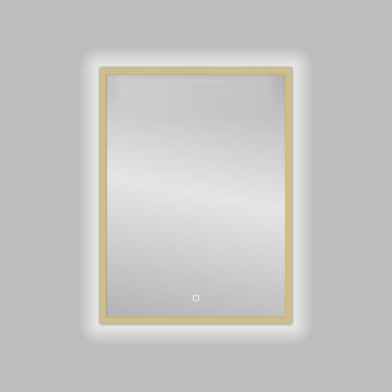 Best Design Nancy Isola spiegel met LED verlichting 60x80cm mat goud