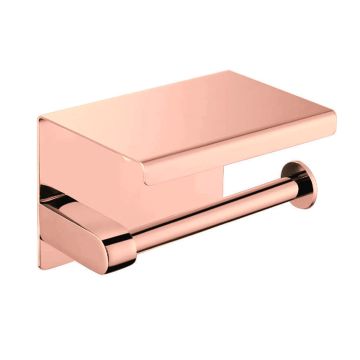 Best Design Lyon Phone toiletrolhouder mat rosé goud