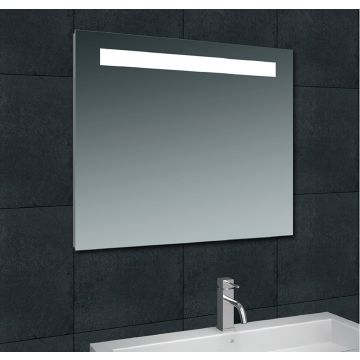 Wiesbaden Tigris spiegel vierkant met LED 80 x 80 cm