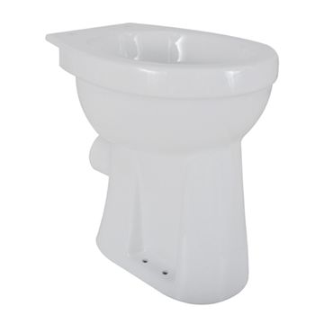 Xellanz staande verhoogde toiletpot +6 PK wit