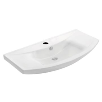 ZERO Wastafel voor badkamermeubel 97x51cm wit
