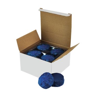 Xellanz set à 12 stuks toiletblokjes blauw tbv Geberit