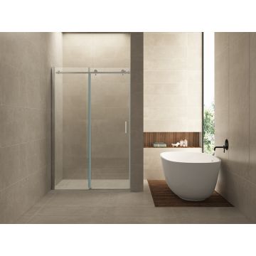 Wiesbaden Slide nis schuifdeur 1200 x 2000 x 8 mm nano helder glas/chroom