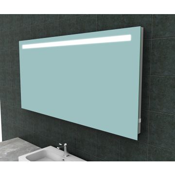 Wiesbaden Tigris spiegel rechthoek met LED en stopcontact 160 x 80 cm