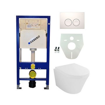 Geberit UP 100 Vesta wc+zitt.+ Delta 25 wit