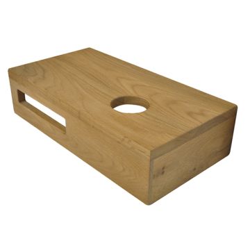 Wiesbaden Oak planchet 40 x 21 x 10 cm rechts