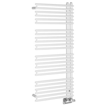 Aqualine Tubini handdoek radiator 50x113 wit