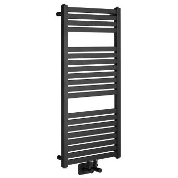 Aqualine Tondi handdoek radiator 45x97 wit