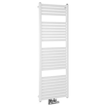 Aqualine Tondi handdoek radiator 45x133 wit