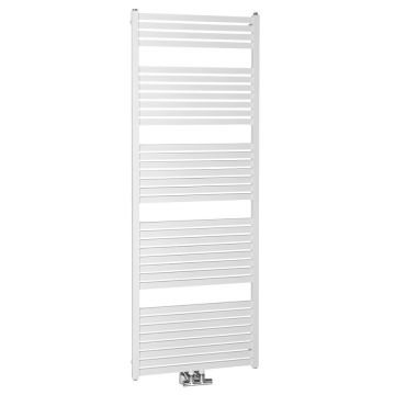 Aqualine Tondi handdoek radiator 60x169 wit