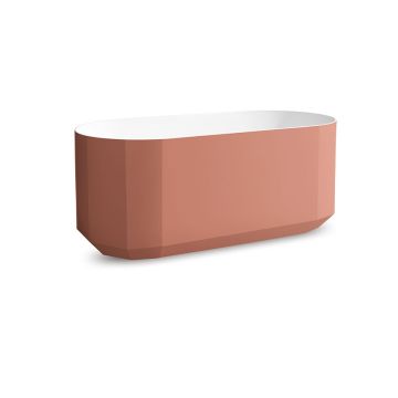 JEE-O Bloom vrijstaand bad 165x80 terra roze - SBM074 - terra roze