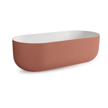 JEE-O Flow vrijstaand bad 178x80 terra roze - SBM069 - terra roze