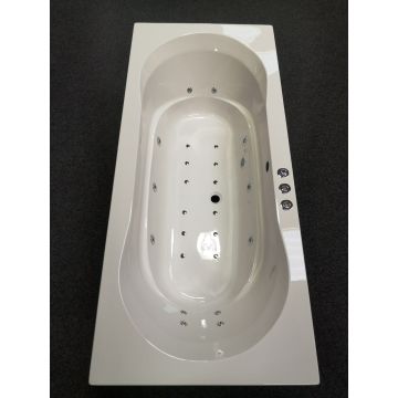 Xenz Martinique bubbelbad 180x80 WP3 wit