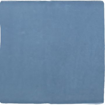 Revoir Paris Atelier wandtegel 10x10 blue lumiere glossy