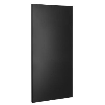 Sapho Enis verwarmingspaneel 59x120 cm mat zwart