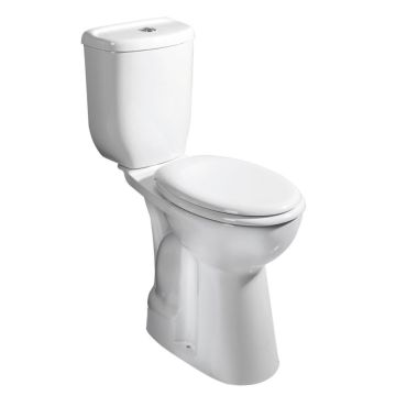 Sapho Cia toilet s-trap 36,3x67,2 cm wit
