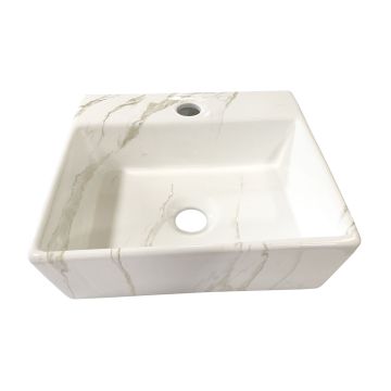 Wiesbaden Leto fontein 33,5 x 29 x 11,5 cm keramiek carrara