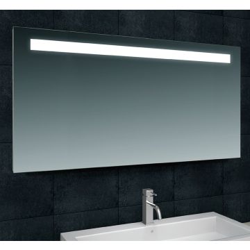 Wiesbaden Tigris spiegel rechthoek met LED 140 x 80 cm