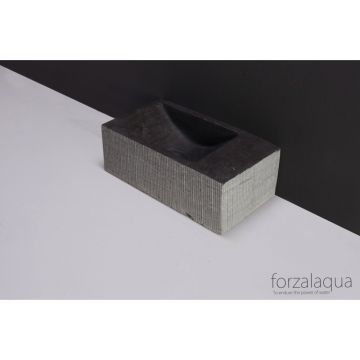 forzalaqua-venetia-xs-fontein-29x16x10cm-rechthoek-0-kraangaten-rechts-hardsteen-gefrijnd-blauw-grijs-sw30376_1
