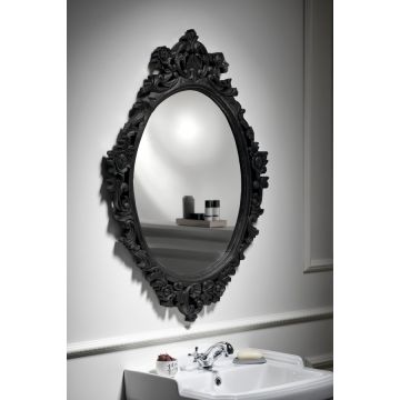 Desna Spiegel met frame 80x100cm antiek zwart