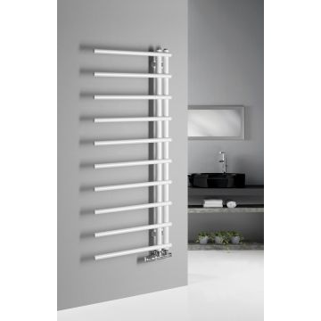 Sapho Justina radiator zijaansluiting 50x125 wit