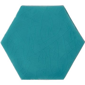 Alcoceram hexagon tegel Manual Exagono 10X11,5 Verde Azulado