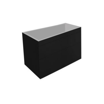 Best Design Beauty 78 Greeploos meubel onderkast 78cm mat zwart