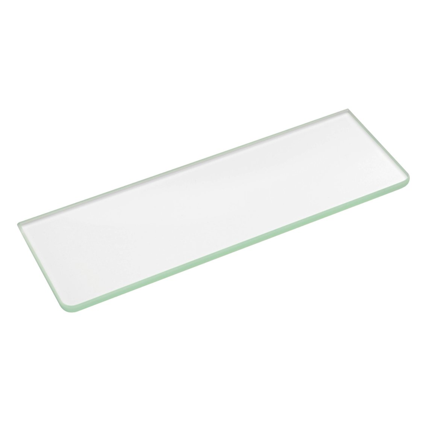 Sapho circle glazen planchet 30x10 cm transparant zonder ophangbeugel