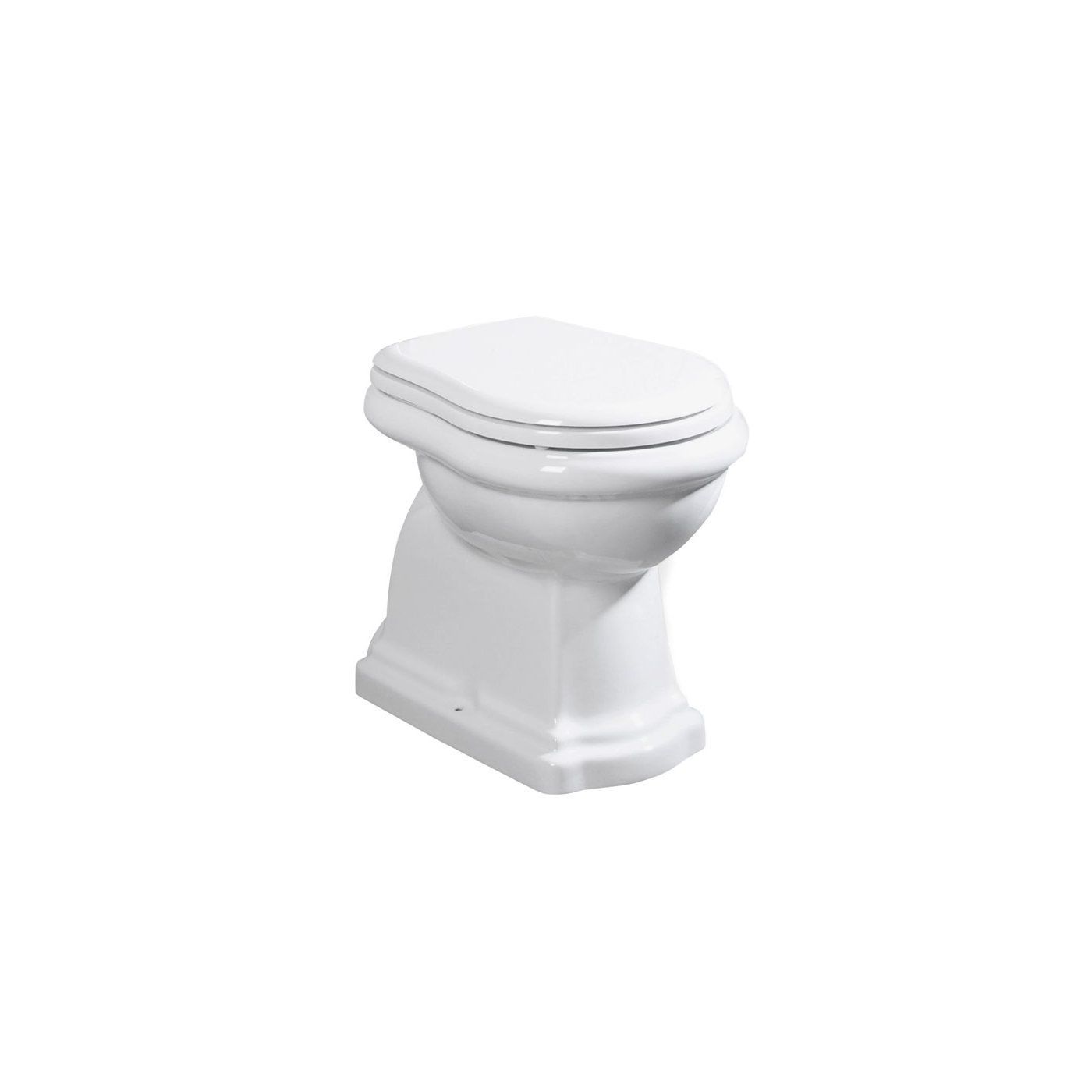 Kerasan Retro Toilet S-trap 38,5x41x72 cm cm wit