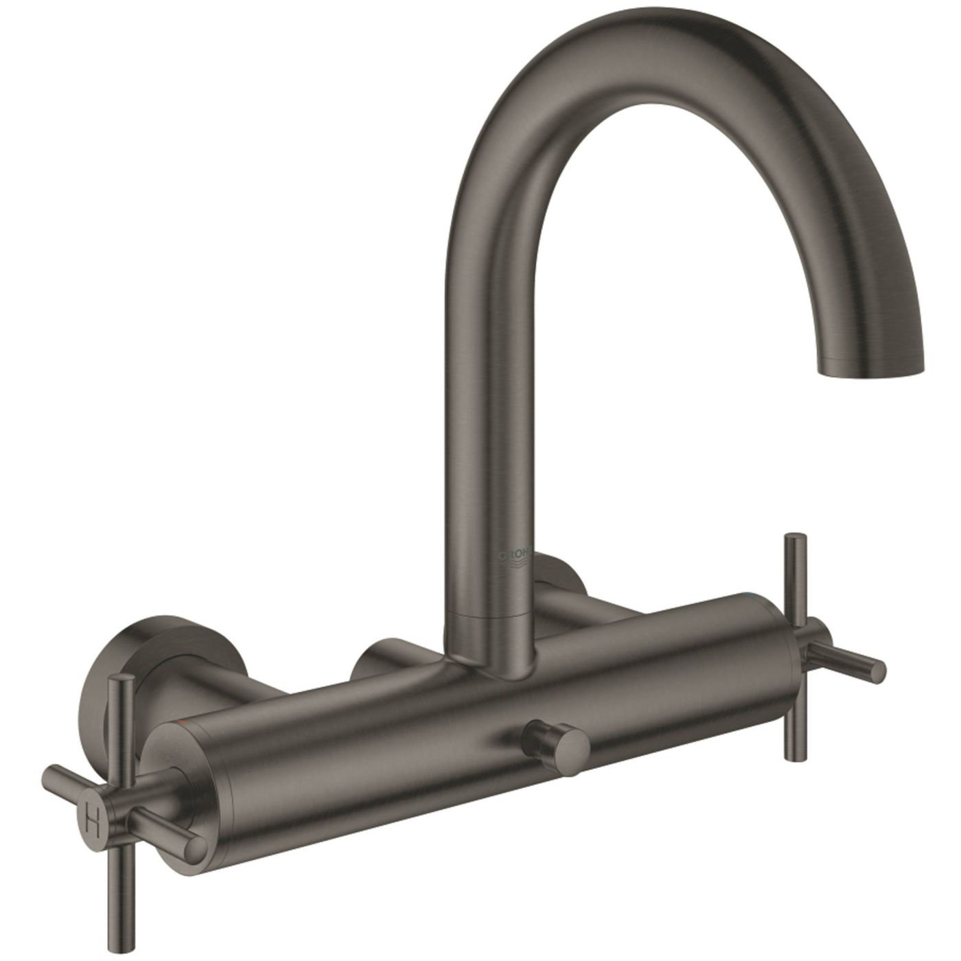 Grohe Atrio badkraan hard graphite geborsteld - tweedekans