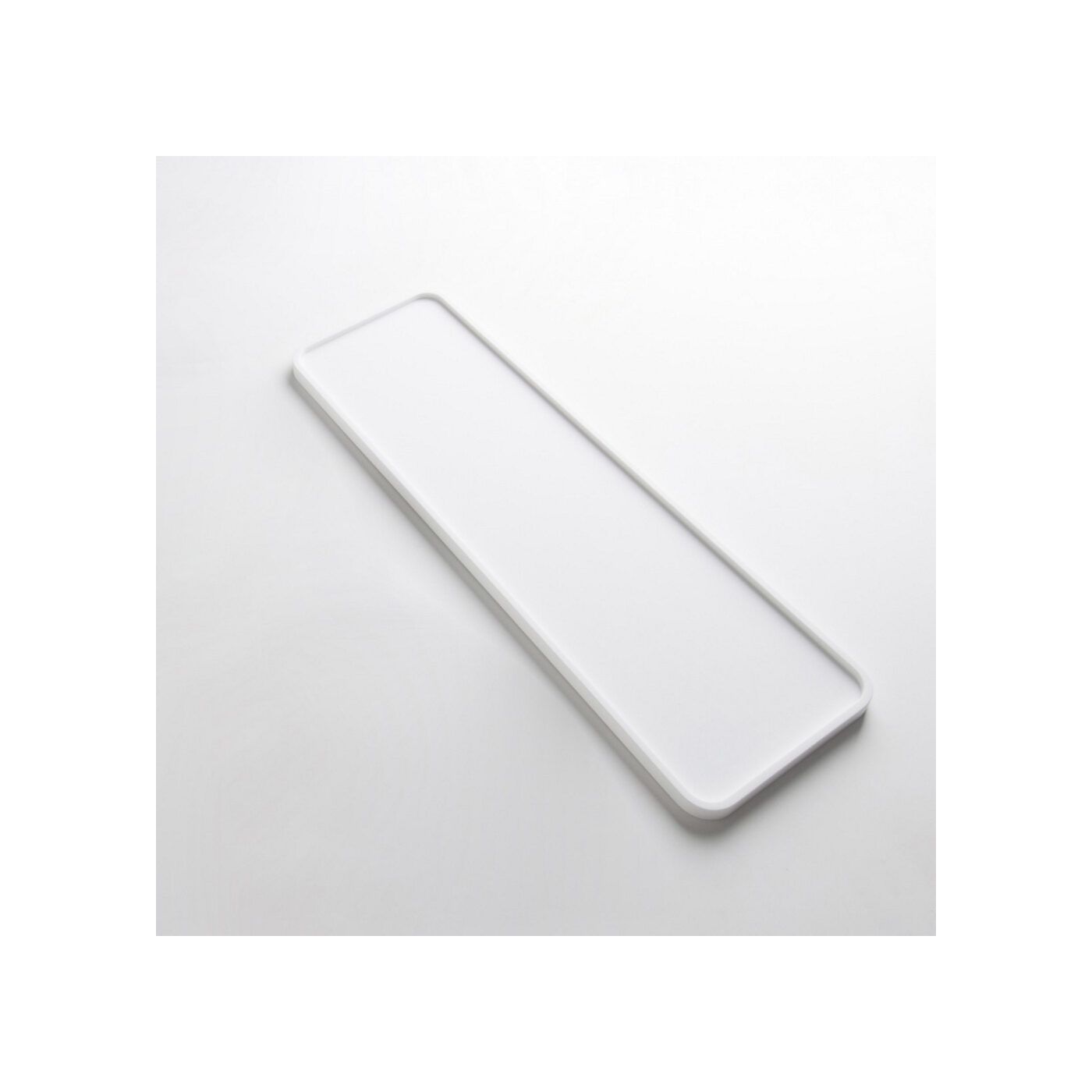 Ideavit Solidmac keramische rechthoekige tray 14x45 mat wit