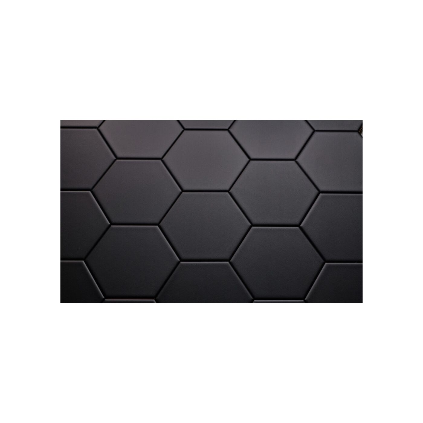 Dateg Onda hexagon tegel 15x17 mat zwart