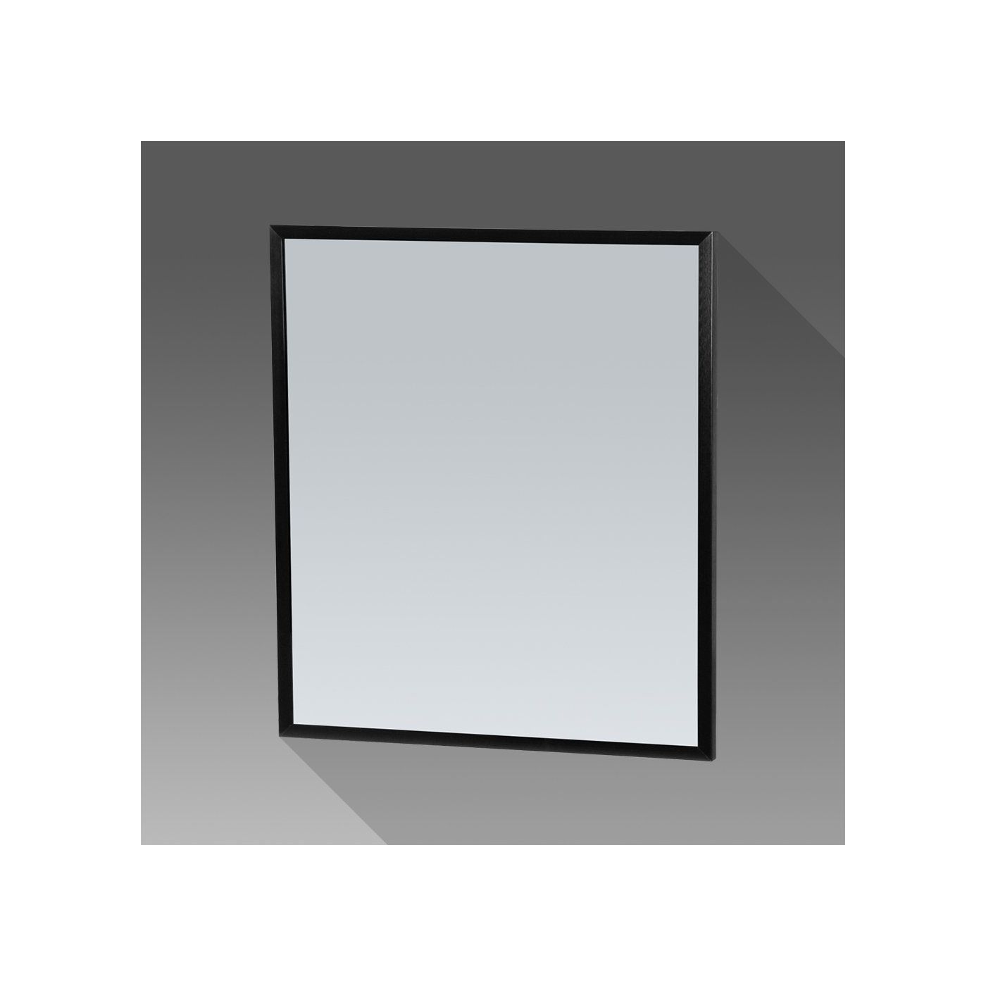 Tapo Silhouette 60 mat zwarte spiegel 60x70cm