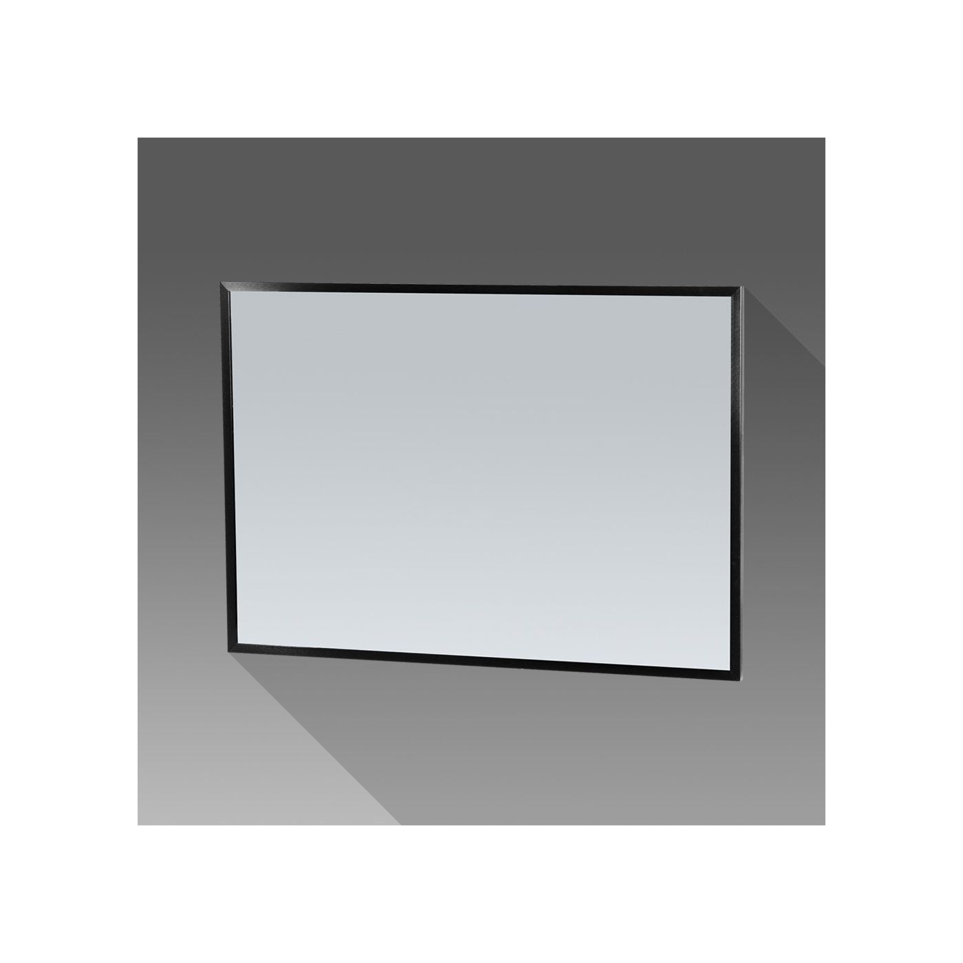 Tapo Silhouette 100 mat zwarte spiegel 100x70cm