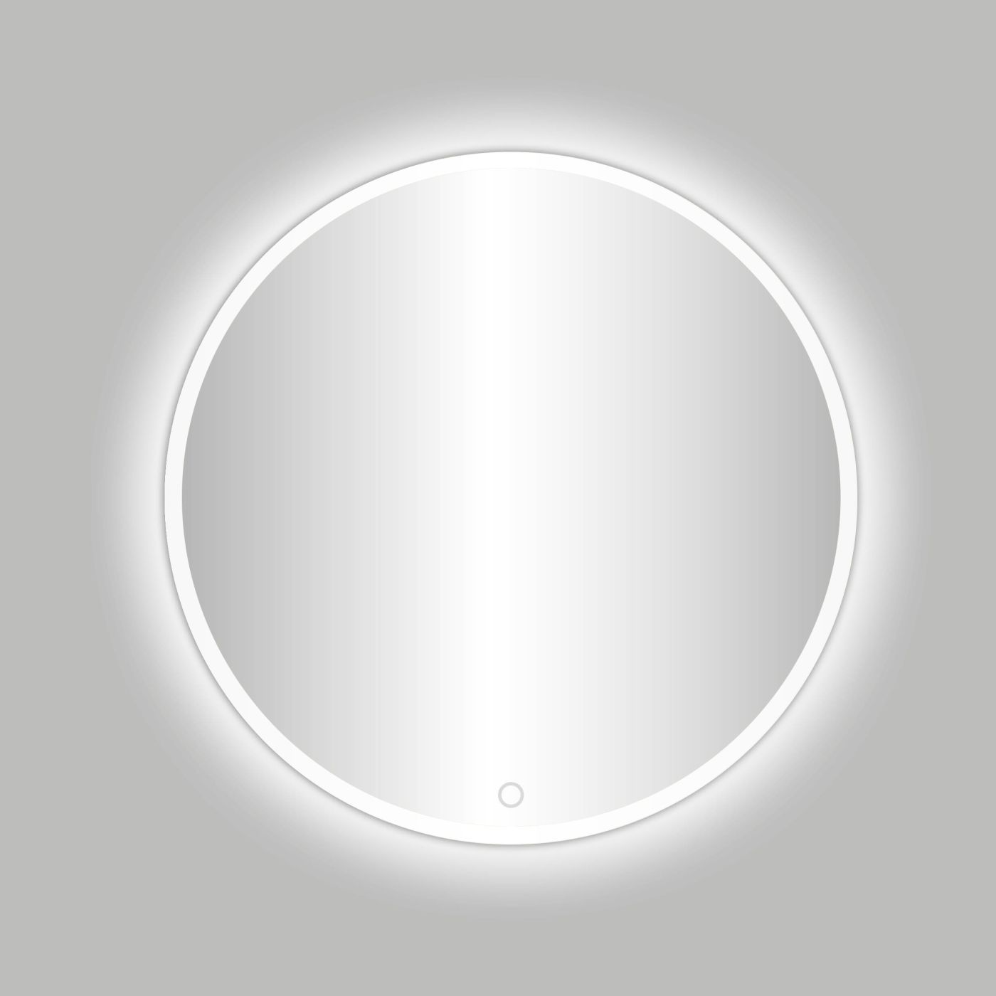 Best Design White Venetië ronde spiegel inclusief LED verlichting Ø 80 cm
