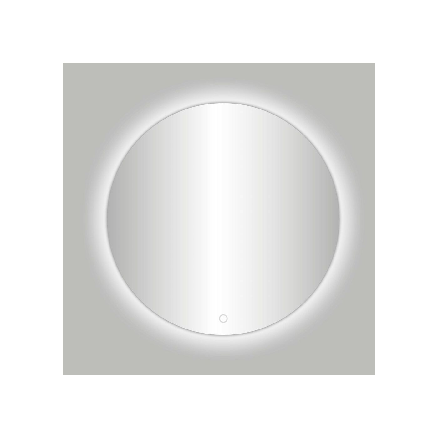 Best Design Ingiro ronde spiegel met LED 120 chroom