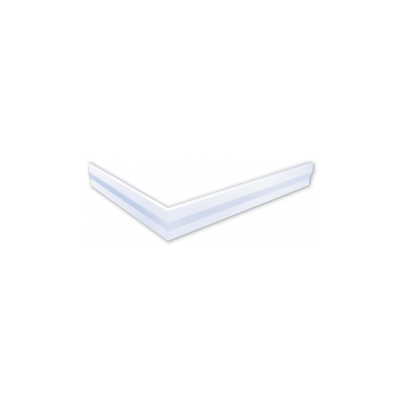 Polysan Karia-Varesa douchebak voorzetpaneel 120x90 cm wit rechts