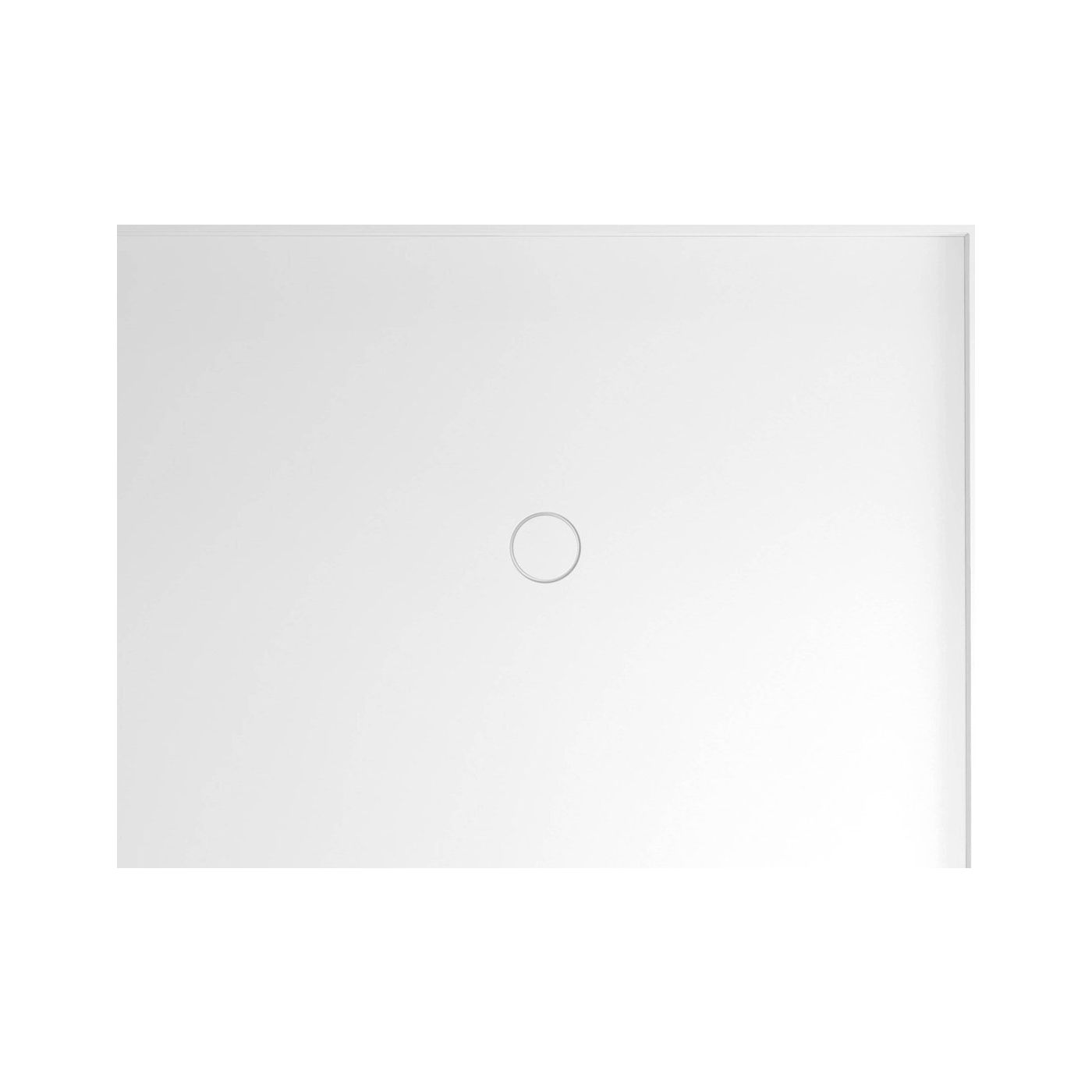 Mirai rechthoekige kunst marmeren Douchebak 120x90x1,8cm rechts wit