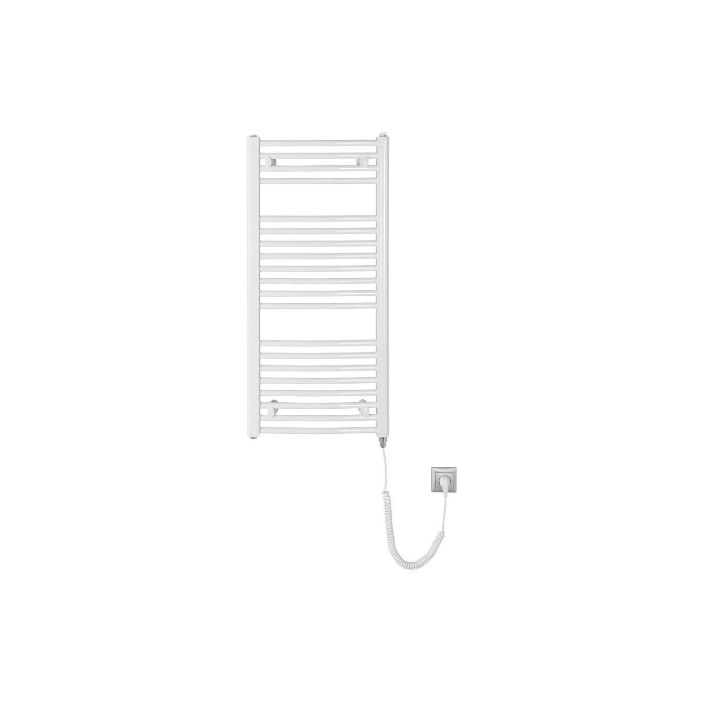 Aqualine Orbit elektrische handdoekradiator 45x96 wit