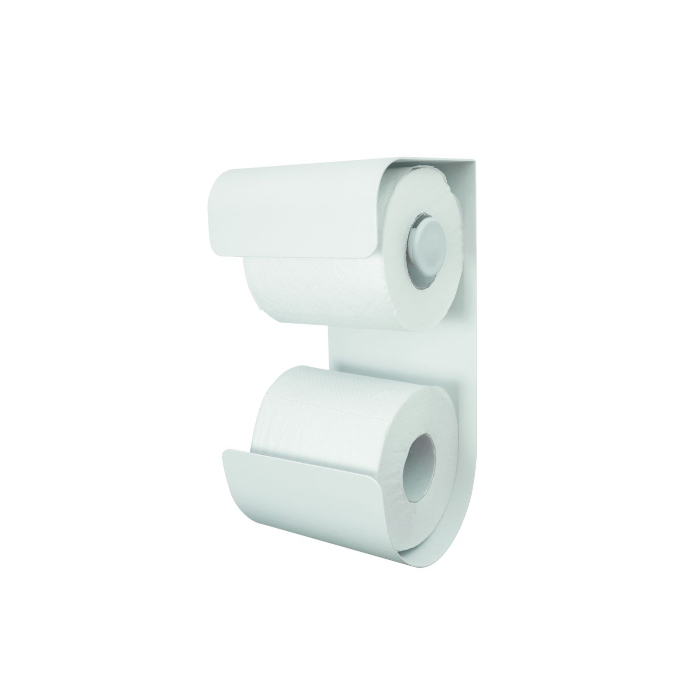 Sealskin Brix metalen toiletrolhouder 12.5x11.6x25.5 cm wit