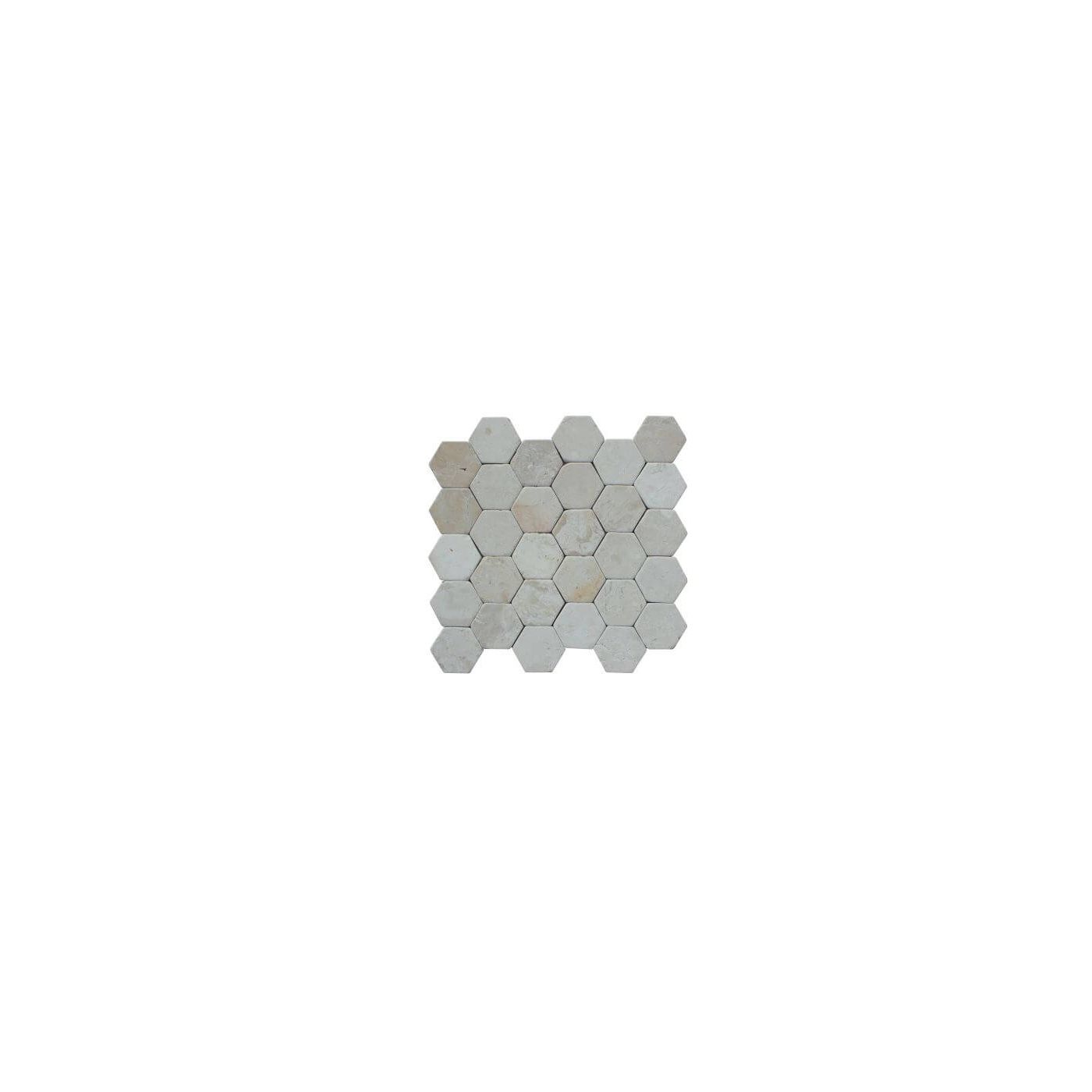 Stabigo Hexagon Y marmer 30×30 Cream