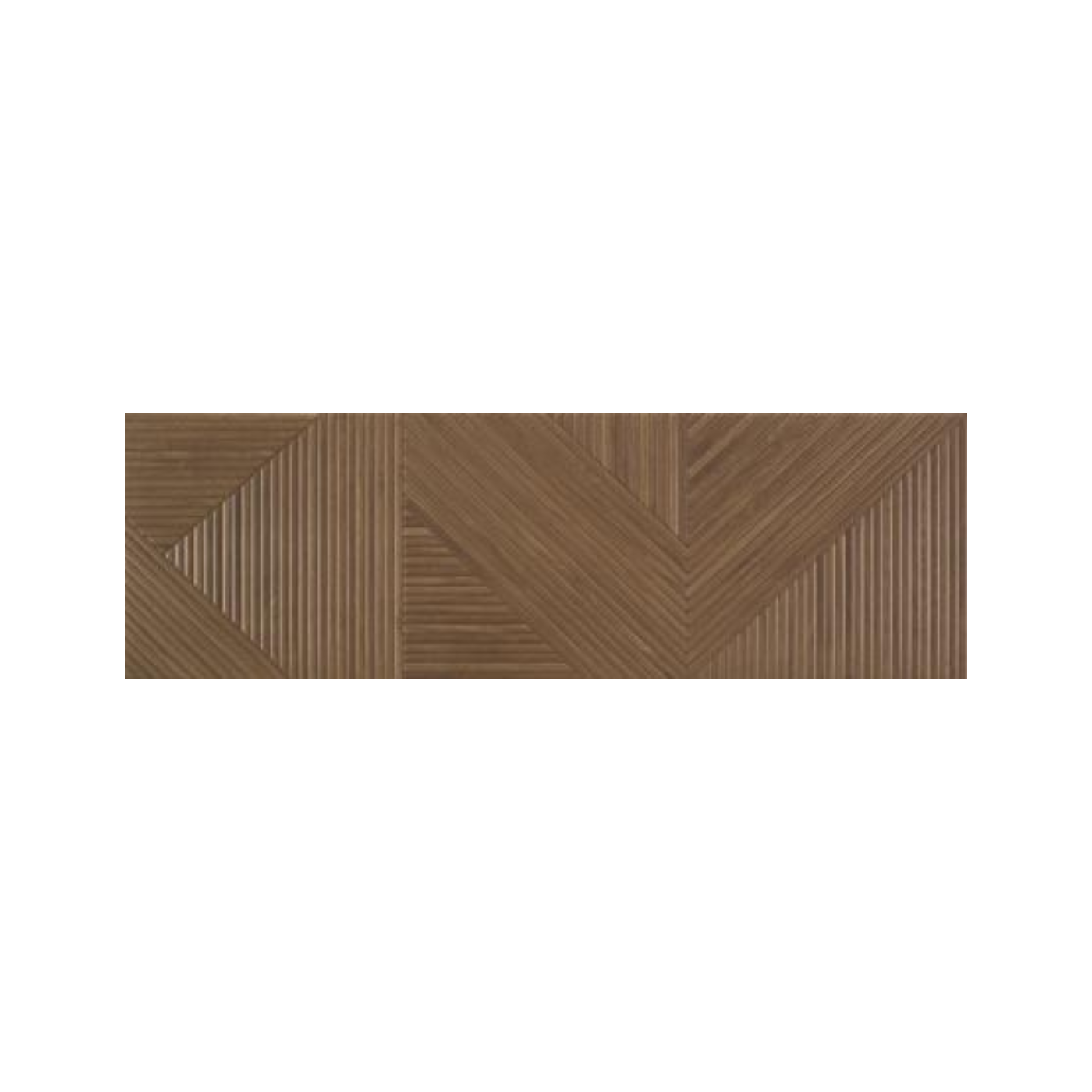 Colorker Tangram wandtegel 31.6x100 Coffee mat